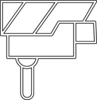 cctv vector pictogram