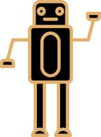 robot vector pictogram