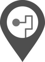 pin locatie vector pictogram