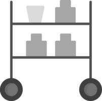 trolley vector pictogram vector