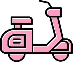 scooter vector pictogram