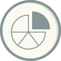 cirkeldiagram vector pictogram