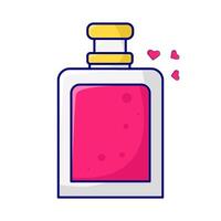 fles parfum illustratie vector