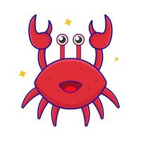 krab dier illustratie vector