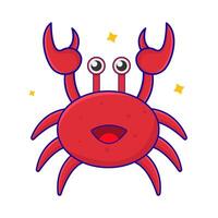 krab dier illustratie vector