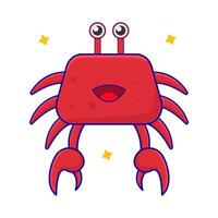 krab dier illustratie vector