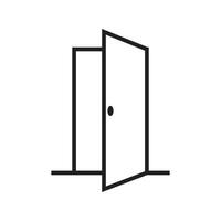 deur icoon vector