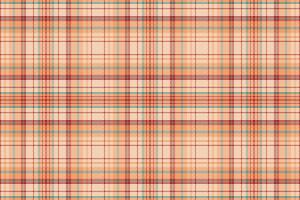 tartan geruit patroon met textuur en zomerkleur. vector