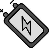 batterij vector pictogram