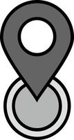 locatie vector pictogram