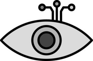 oog vector icoon