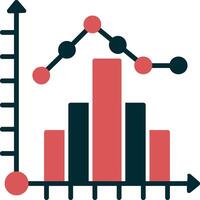 histogram vector icoon