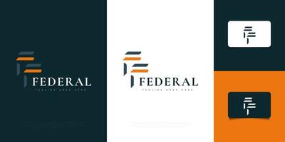 elegante eerste letter f en f logo ontwerpsjabloon. ff logo-ontwerp. grafisch alfabetsymbool voor bedrijfsidentiteit vector