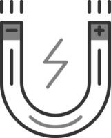 magneet vector pictogram