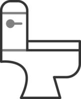 toilet vector pictogram