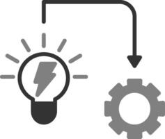 implementatie vrij vector icoon