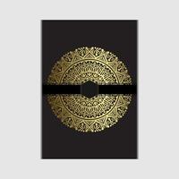 luxe sier mandala achtergrond met Arabische islamitische oosten patroon stijl premium vector gratis vecto