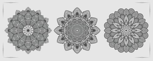 vector luxe mandala sjabloon achtergrond en sier- ontwerp voor kleur bladzijde, groet kaart, uitnodiging, tatoeëren, bloemen mandala.