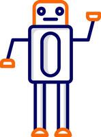 robot vector pictogram