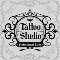 tattoo studio vintage vector
