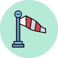 windsock vector icoon