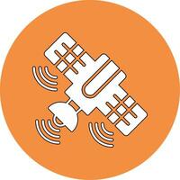 satelliet vector pictogram