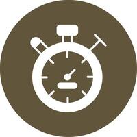 stopwatch vector pictogram