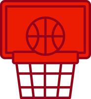 basketbal vector pictogram