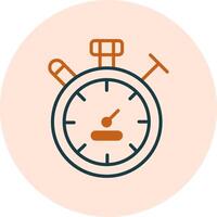 stopwatch vector pictogram