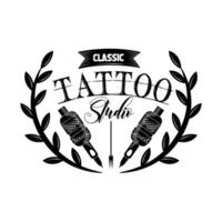 tattoo klassieke studio vector