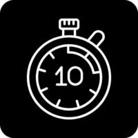 stopwatch vector pictogram