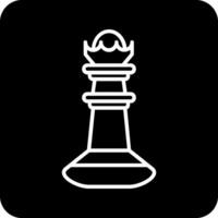 schaak stukken vector icoon