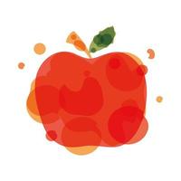 appel fruit vers vector