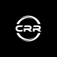 cr brief logo ontwerp, inspiratie voor een uniek identiteit. modern elegantie en creatief ontwerp. watermerk uw succes met de opvallend deze logo. vector