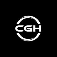 cgh brief logo ontwerp, inspiratie voor een uniek identiteit. modern elegantie en creatief ontwerp. watermerk uw succes met de opvallend deze logo. vector