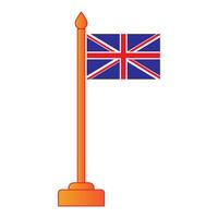 Engeland vlag icoon logo vector ontwerp sjabloon