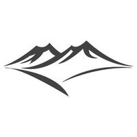 berg icoon logo vector ontwerp sjabloon