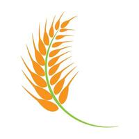 rijstveld icoon logo vector ontwerp sjabloon