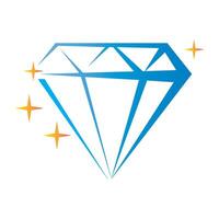 diamant icoon logo vector ontwerp sjabloon
