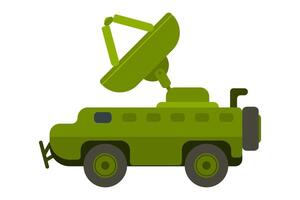communicatie machine leger vervoer de leger vector