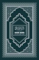 Islamitisch folder sjabloon ontwerp met patroon vector
