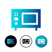 moderne magnetron pictogram illustratie vector