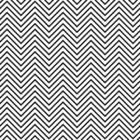 zwart en wit naadloos zig zag lijn patroon achtergrond vector