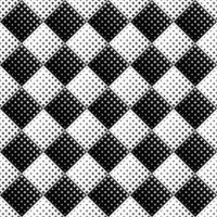 zwart en wit meetkundig ster patroon achtergrond - abstract monochroom vector grafisch van gebogen sterren