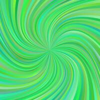 groen abstract veelkleurig spiraal straal ontwerp achtergrond vector