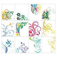 decoratief oosters ornament abstract bundel vector