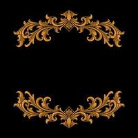 luxe kader ornament bruiloft decoratie grens vector