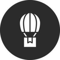 lucht ballon levering vector icoon