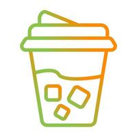 milkshake vector pictogram