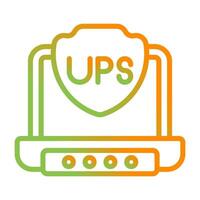 ups vector icoon